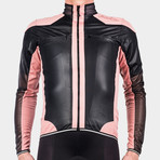 The Essential Jacket // Black + Pink (XL)