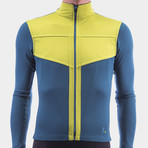 Long Sleeve Shield Jersey // Blue Coral (L)