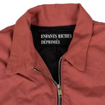 Enfants Riches Deprimes // Gabardine Cropped Cadet Jacket // Rust (XS)