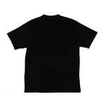 424 // Short Sleeve Subtle Suicide Cotton T-Shirt // Black (M)