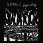 424 // Short Sleeve Subtle Suicide Cotton T-Shirt // Black (S)