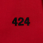 424 // Alias Sweatpants // Red (2XL)