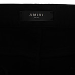 Amiri // Broken Leopard Coated Jeans // Brown (28)