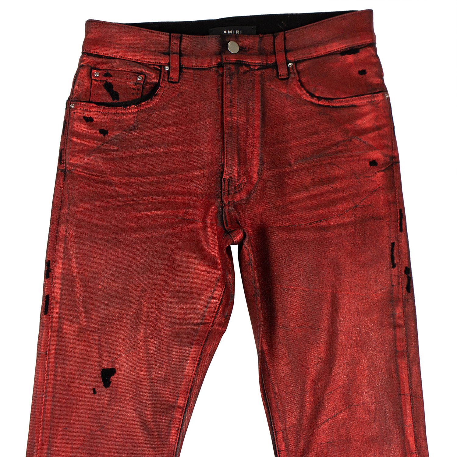 glitter coated jeans