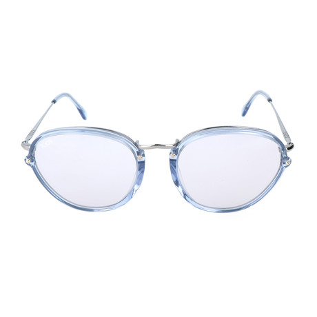 Women's TO0139 84A Sunglasses // Shiny Light Blue