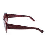 Women's TO0143 71Z Sunglasses // Bordeaux