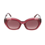 Women's TO0144 69Z Sunglasses // Shiny Bordeaux