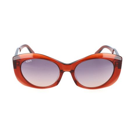 Women's TO0145 42F Sunglasses // Shiny Orange
