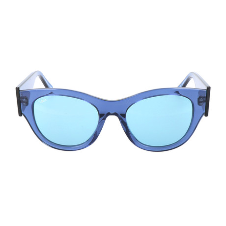 Women's TO0167 84V Sunglasses // Shiny Light Blue