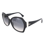 Women's TO0172 01B Sunglasses // Shiny Black