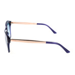 Women's TO0169 90W Sunglasses // Shiny Blue