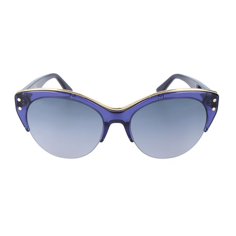 Women's TO0170 90B Sunglasses // Shiny Blue