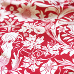 Blythe Shorts // Red + Morris-Sea (M)