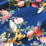 Blythe Shorts // Denim + Endangered Bee (M)