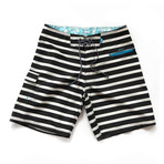 Blighty Shorts // Pirate Stripe (L)
