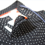 Unlined Buckler Short // Black Dots (XL)