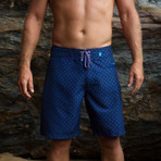 Blighty Shorts // Navy + Passion (S)