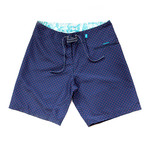 Blighty Shorts // Navy + Passion (S)