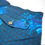 Braunton Shorts // Neon Ink Japanese Gul (L)