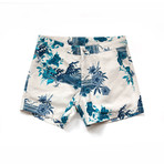 Lined Buckler Short // Stone + Japanese Gul (L)