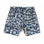 Braunton Shorts // Navy, Morris-Sea (2XL)