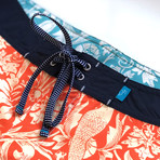 Burgh Shorts // Orange + Morris-Sea (L)