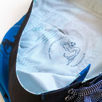 Burgh Shorts // Bolt Blue + Endangered Fish (M)