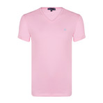 Bella Vista V-Neck T-Shirt // Pink (S)