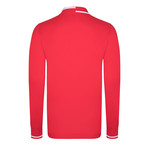 Junipero Long Sleeve Polo // Red (L)