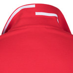 Junipero Long Sleeve Polo // Red (S)