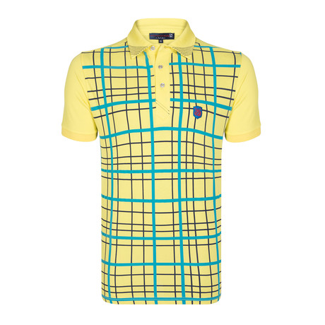 Balceta Short Sleeve Polo // Yellow (XS)