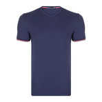 Carr V-Neck T-Shirt // Navy (L)