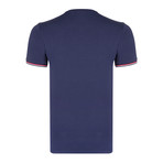 Carr V-Neck T-Shirt // Navy (L)