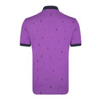 Amador Short Sleeve Polo // Purple (L)