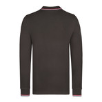 Lombard Long Sleeve Polo // Khaki (2XL)