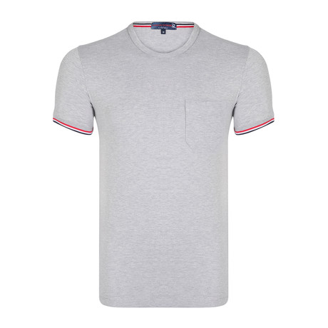 Stockton Crew Neck T-Shirt // Grey (XS)