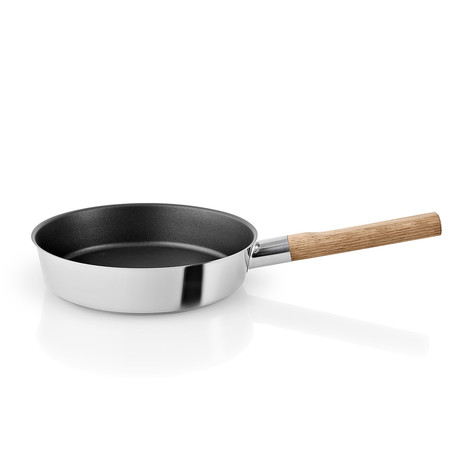 Nordic Kitchen Stainless Steel Frying Pan (24cm Diameter)