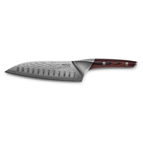Nordic Kitchen Damascus Knife // Santoku
