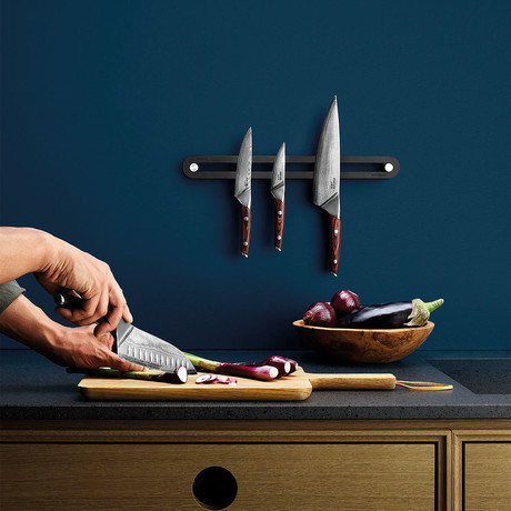 Nordic Kitchen Damascus Knife // Bread Knife