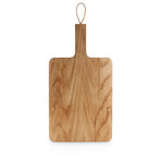 Wooden Cutting Board + Leather Strap (12.6" x 9.4")