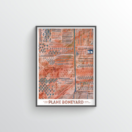 Plane Boneyard (18"W x 24"H)
