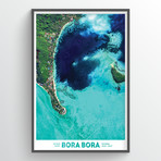 Bora Bora (18"W x 24"H)