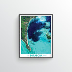 Bora Bora (18"W x 24"H)