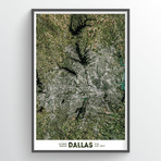 Dallas Fort Worth (18"W x 24"H)