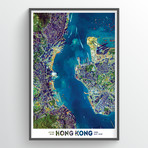 Hong Kong (18"W x 24"H)