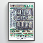 LAX (18"W x 24"H)