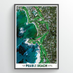 Pebble Beach (18"W x 24"H)