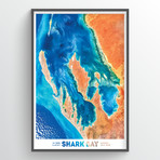 Shark Bay (18"W x 24"H)