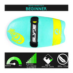 The Grom // Bodysurfing Handboard // Turquoise + Purple
