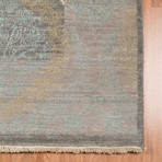 Patterned Hand-Knotted Area Rug // Gray (8' x 10')